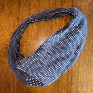 ✨ONLY Rhinestone Denim Shoulder Bag – Washed Gray✨